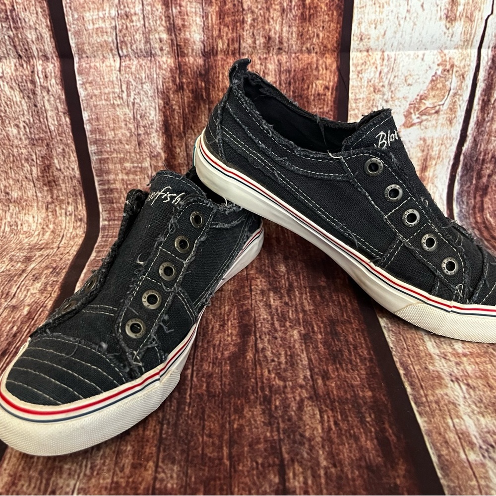 Blowfish | Women's Navy Blue Casual Sneakers - Picture 6 of 7